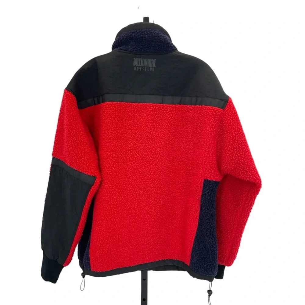 Billionaire Boys Club Fleece Wind Stopping Jacket Large Blue/Red